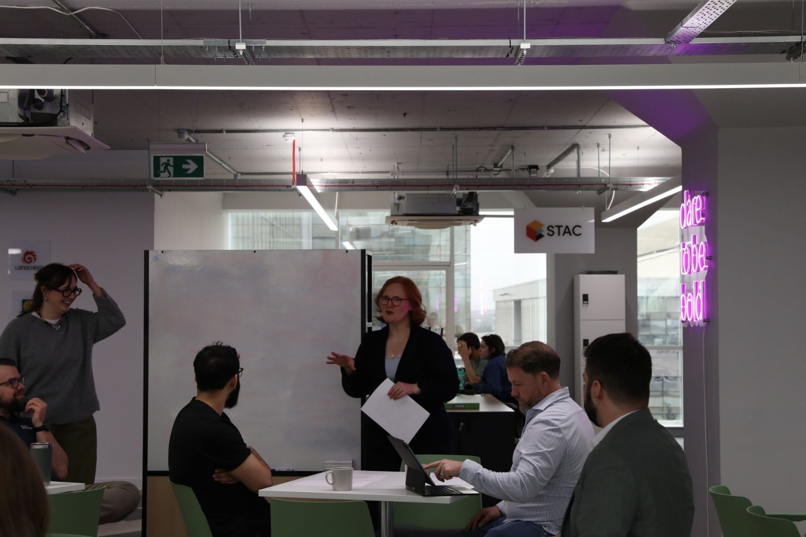 Pitch Training Session for STAC Cohort 6